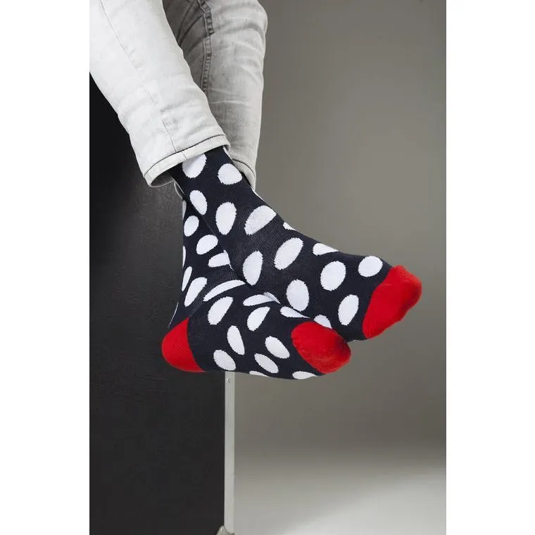 Men's Ruby Marine Dot Socks