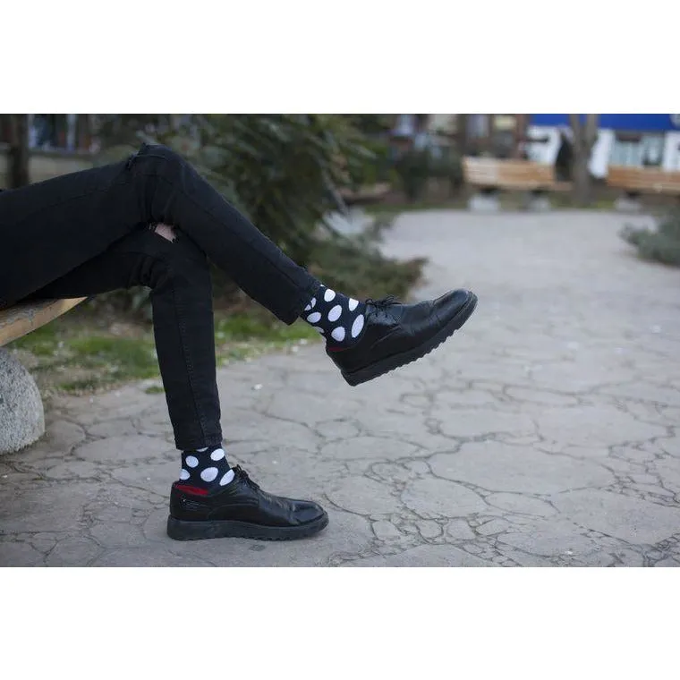 Men's Ruby Marine Dot Socks