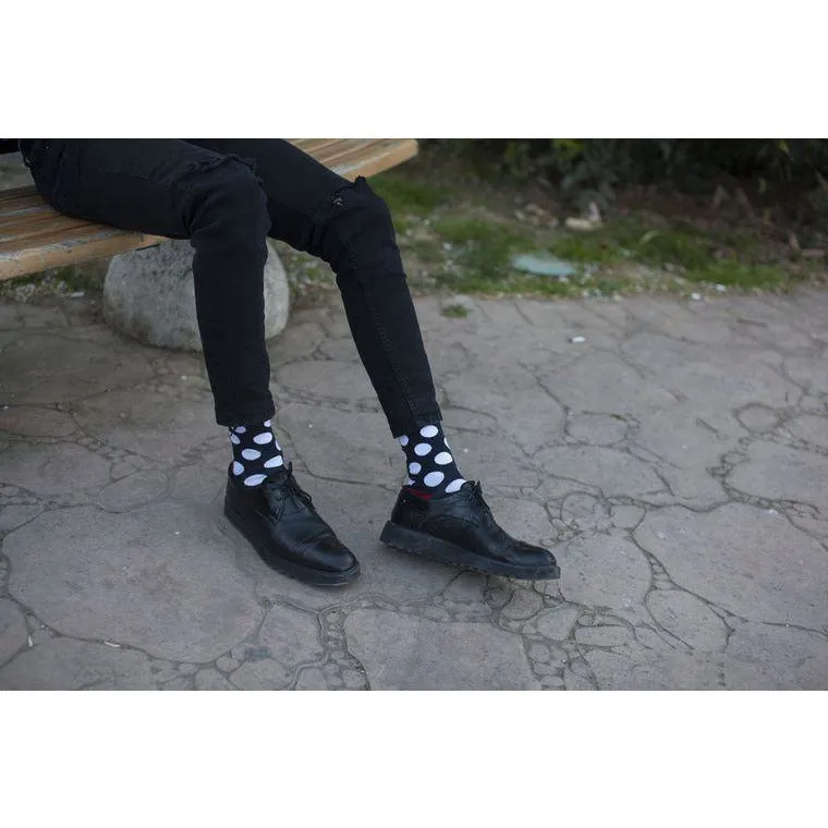 Men's Ruby Marine Dot Socks