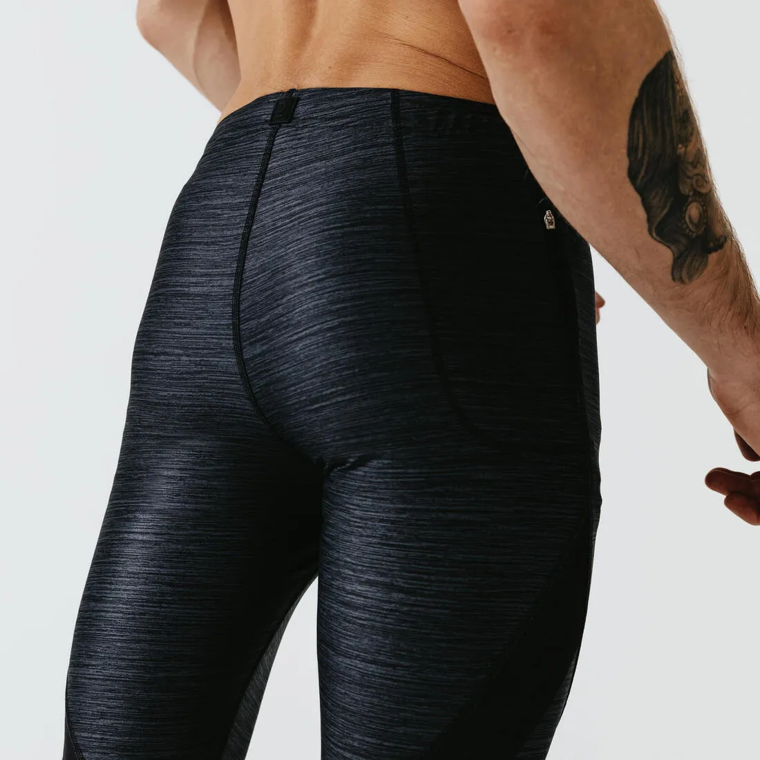 Men's Running Breathable Tight Shorts Dry  - abyss grey