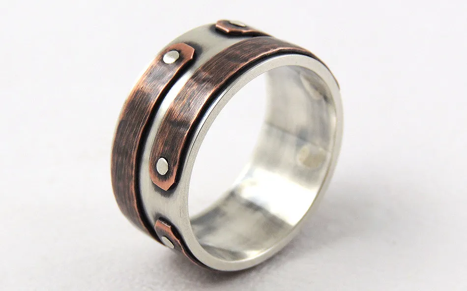 Men's rustic band