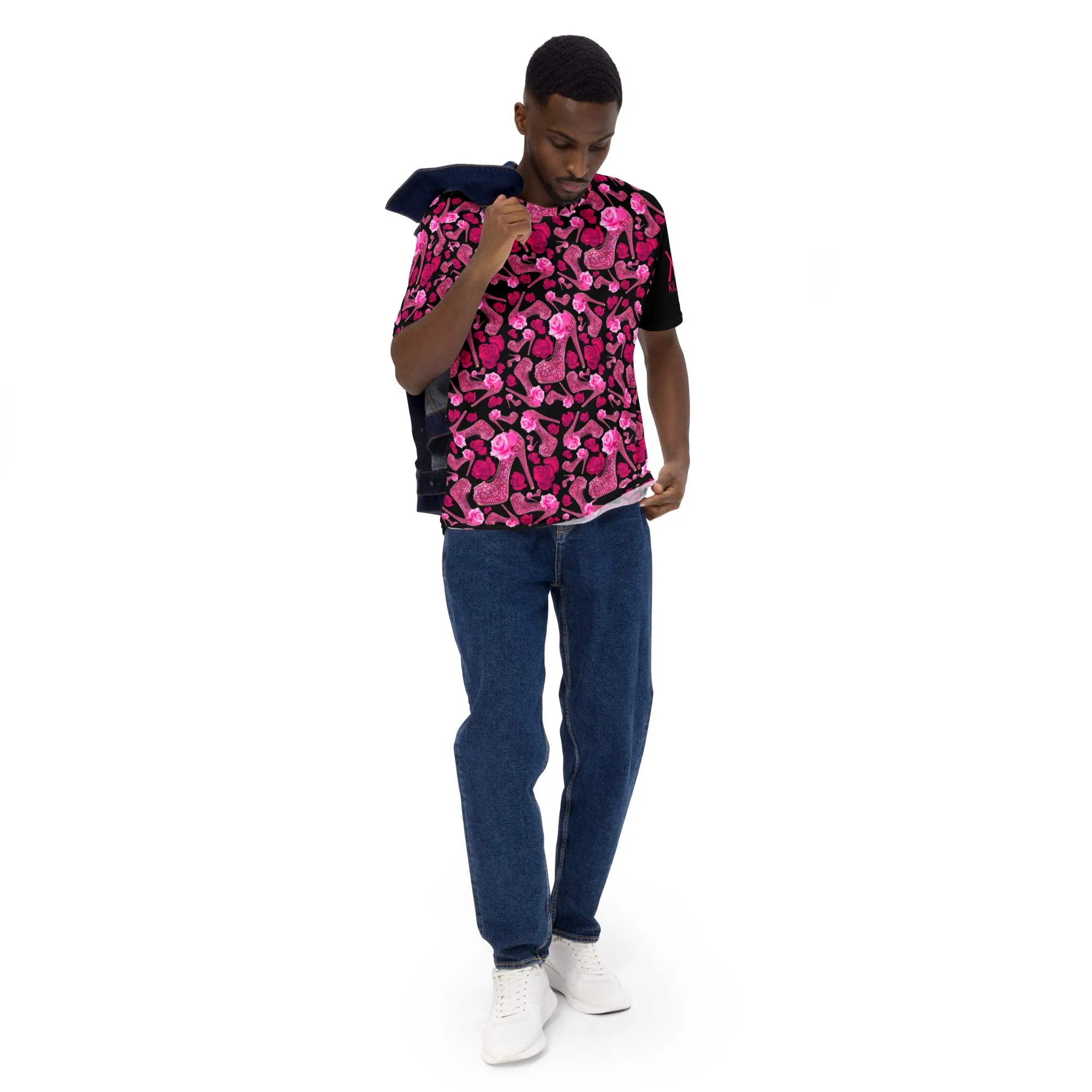 Men's t-shirt 'Pink dreams'