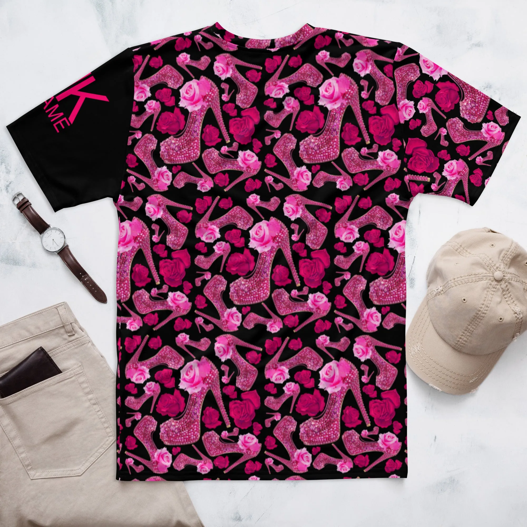 Men's t-shirt 'Pink dreams'