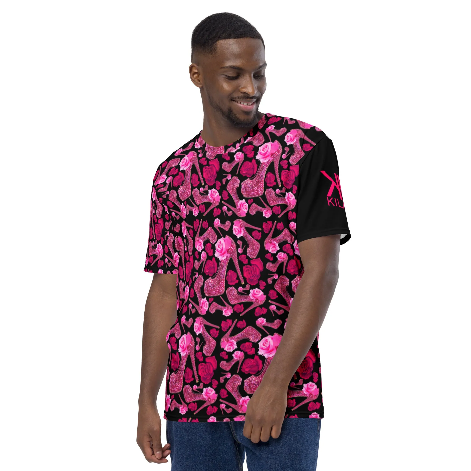Men's t-shirt 'Pink dreams'