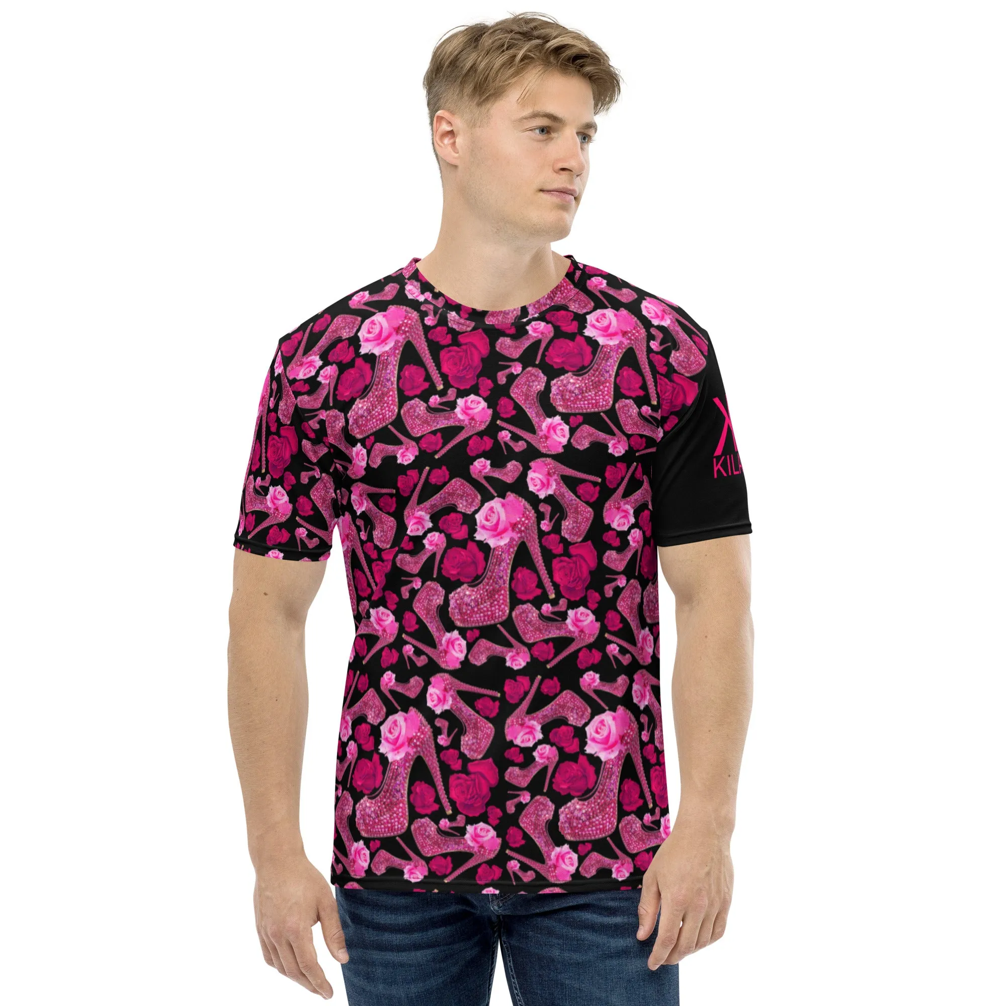 Men's t-shirt 'Pink dreams'