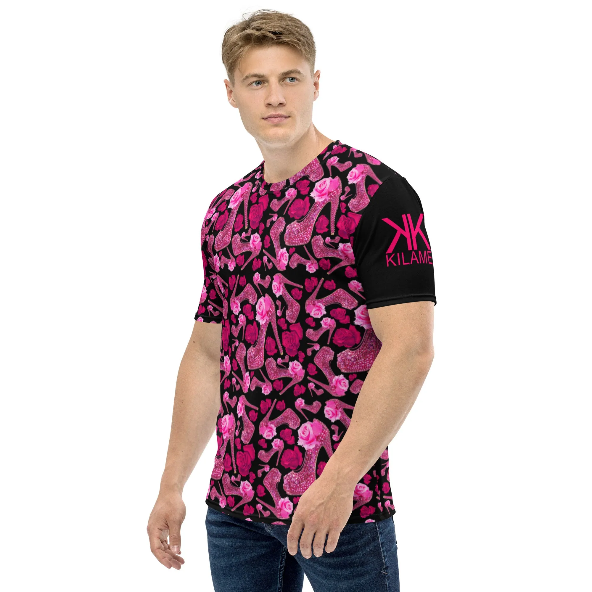 Men's t-shirt 'Pink dreams'