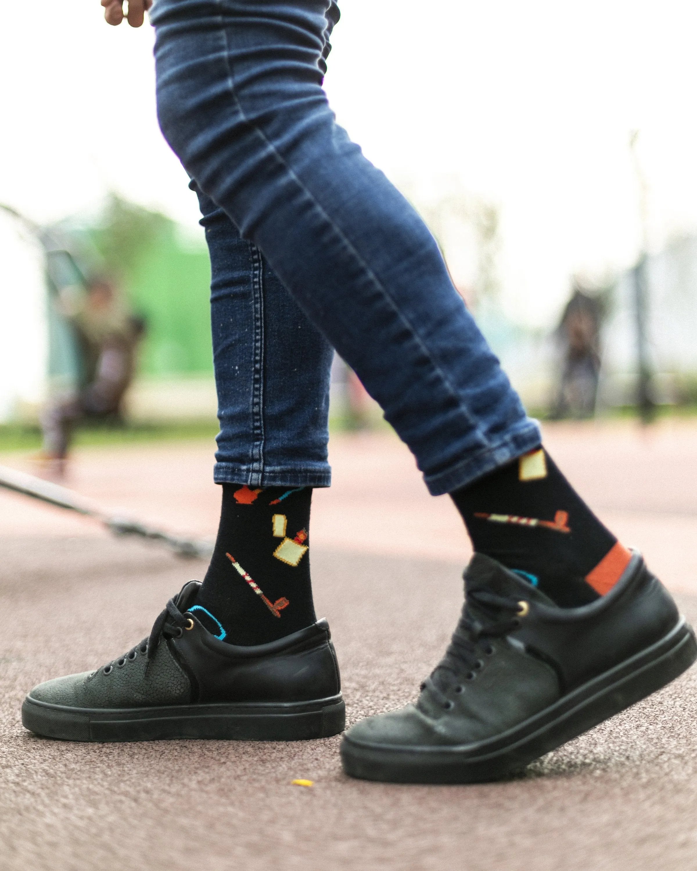 Men's Tobacco Socks