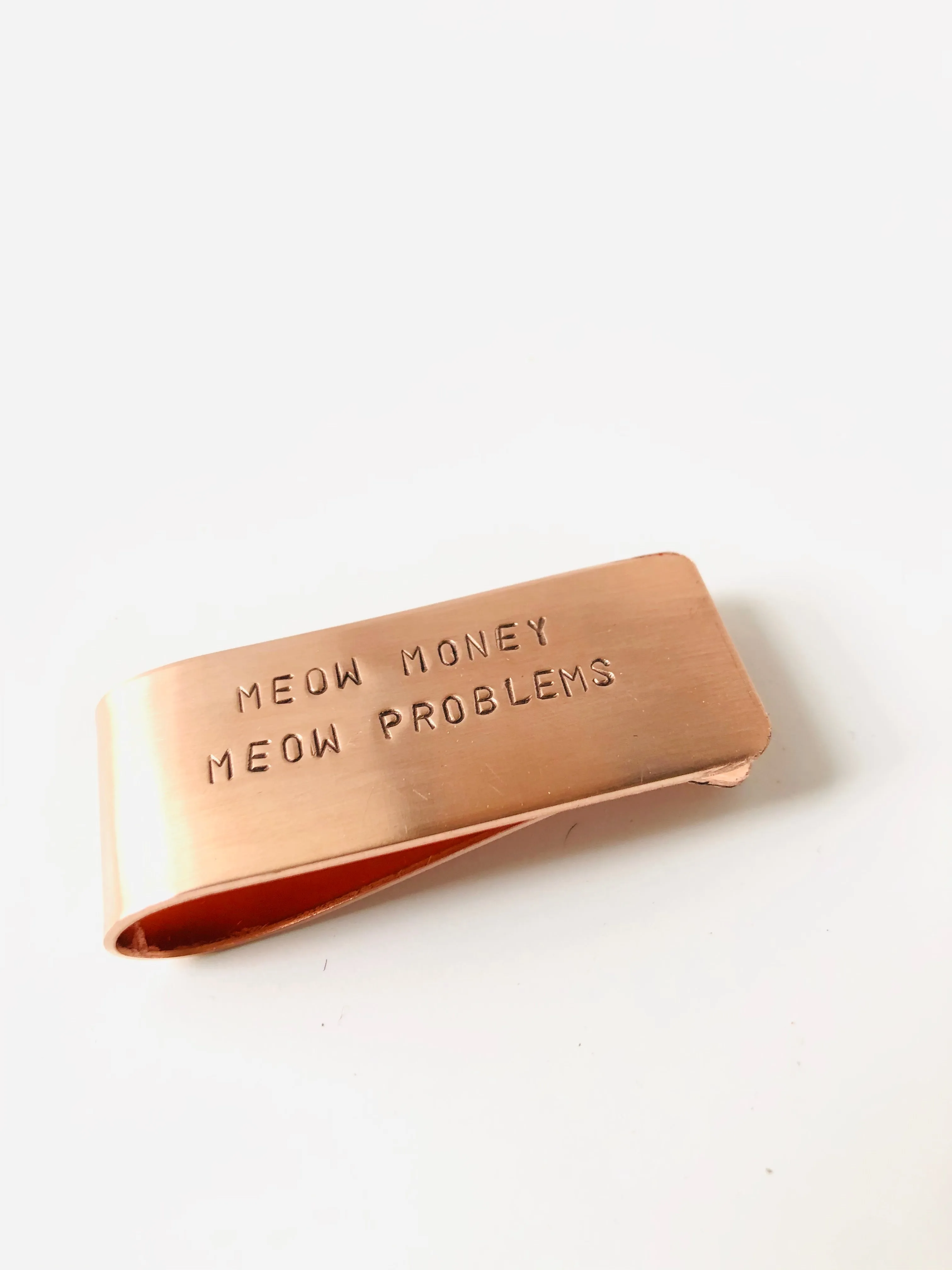Meow Money Meow Problems Money Clip