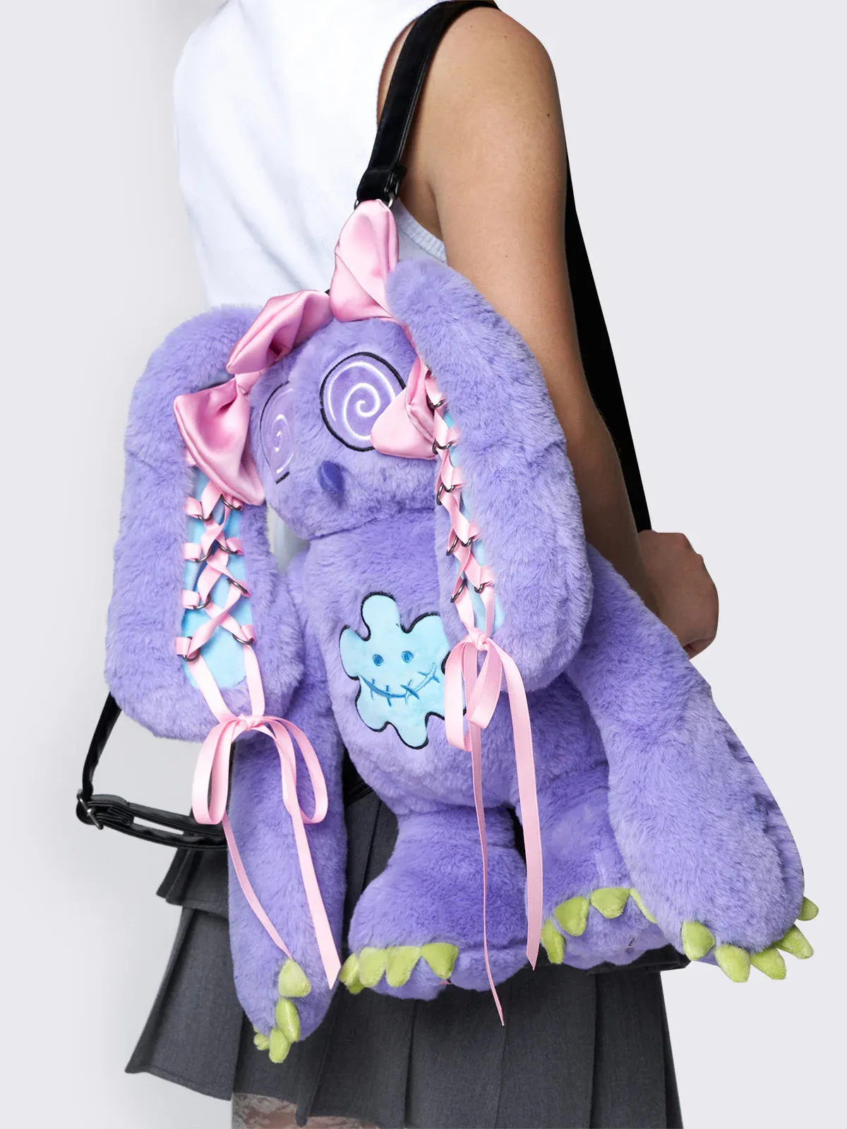Minga London x Ema Gaspar Bunny Plush Backpack