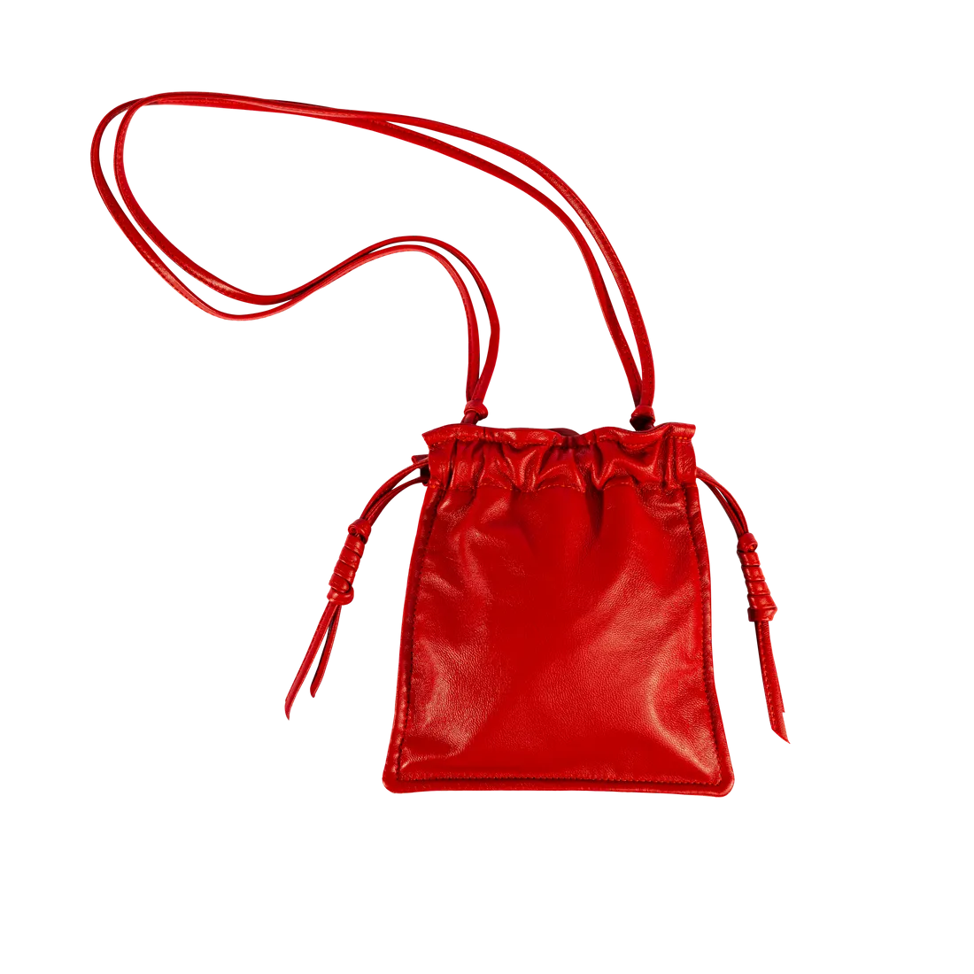 Mini Bowie Handbag in Tomato