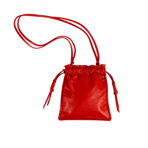 Mini Bowie Handbag in Tomato