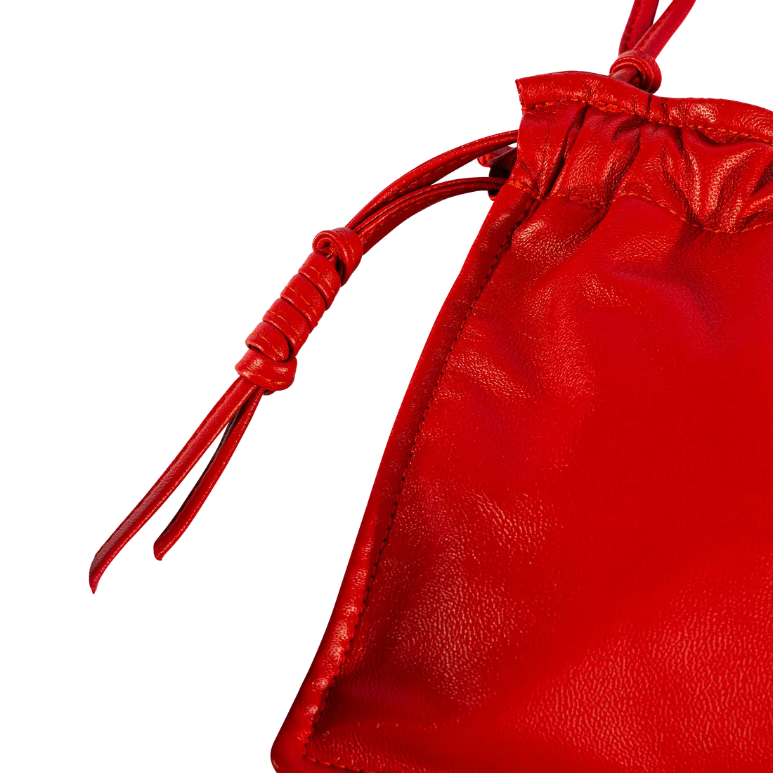 Mini Bowie Handbag in Tomato