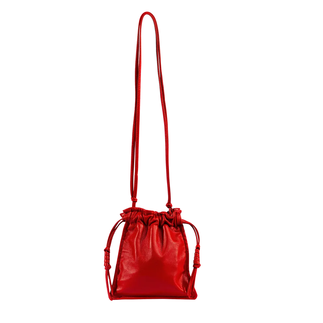 Mini Bowie Handbag in Tomato