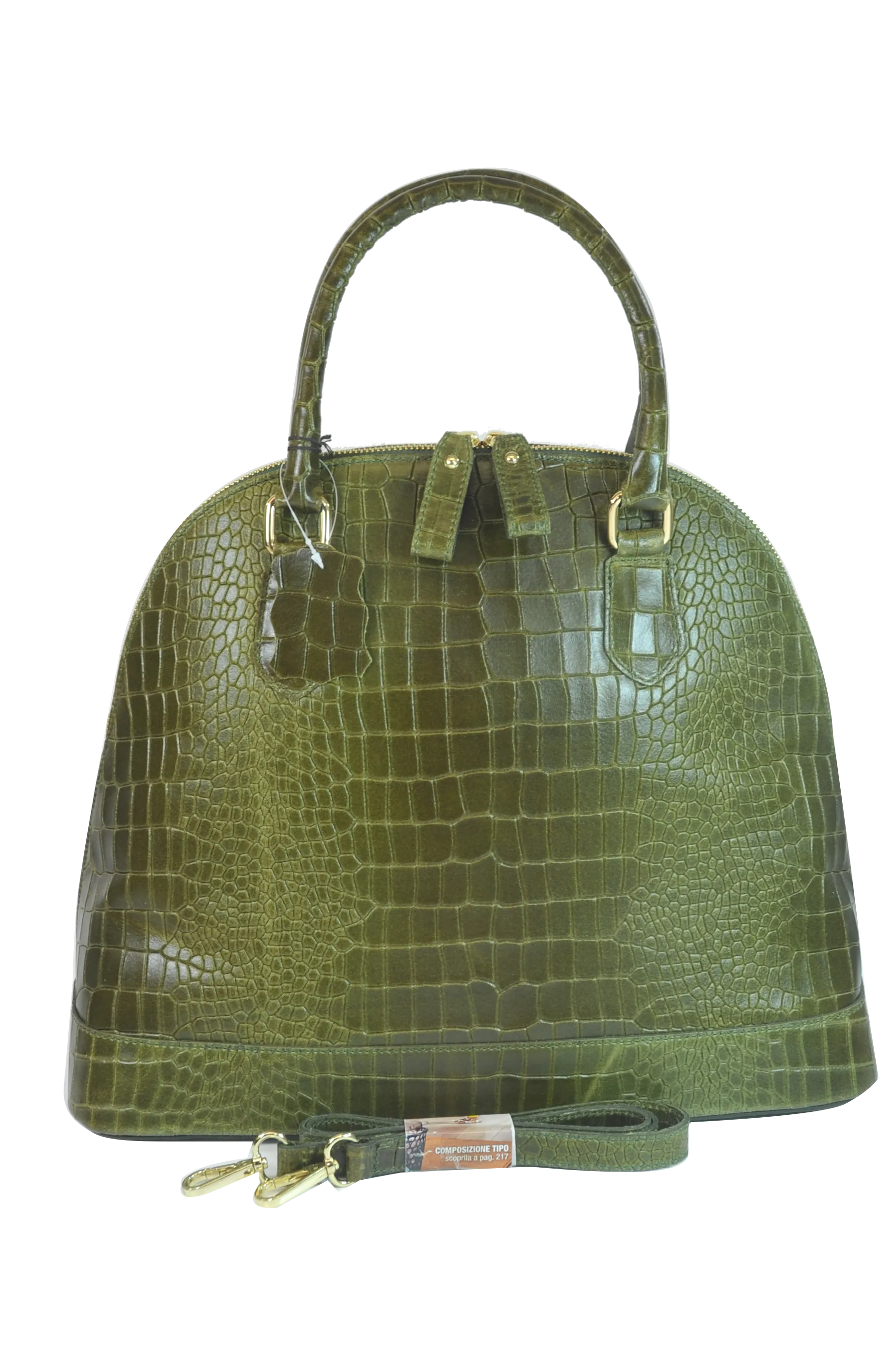 Misty Croci Hermosa Leather Bag - Made in Italy [YG8085]