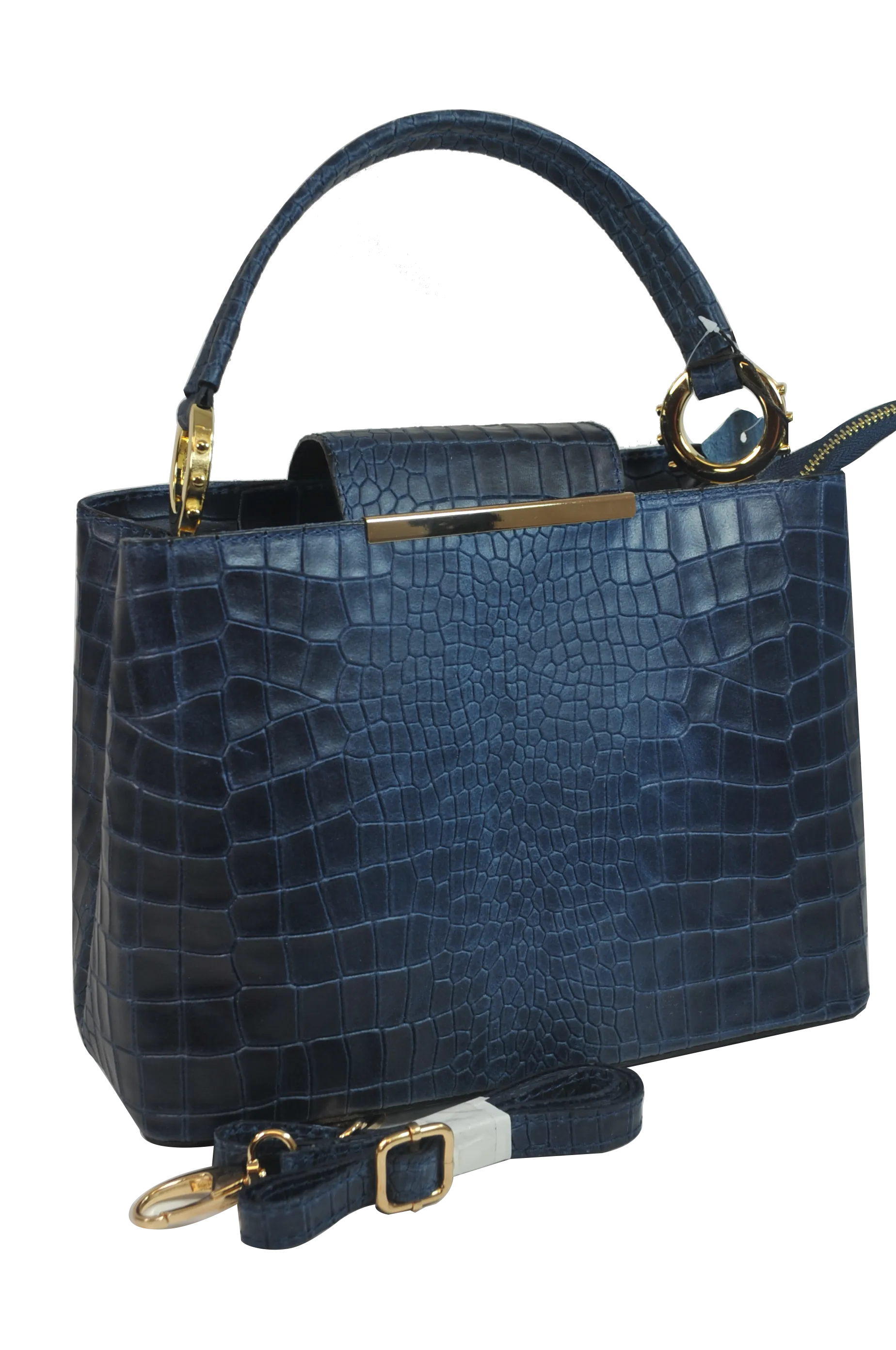 Misty Croci Papillon Leather Bag - Made in Italy [YG8111]