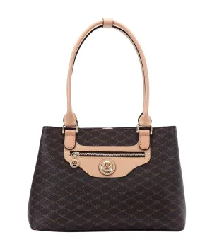 Misty Hermosa Leather Handbag [MH8728L-BN]
