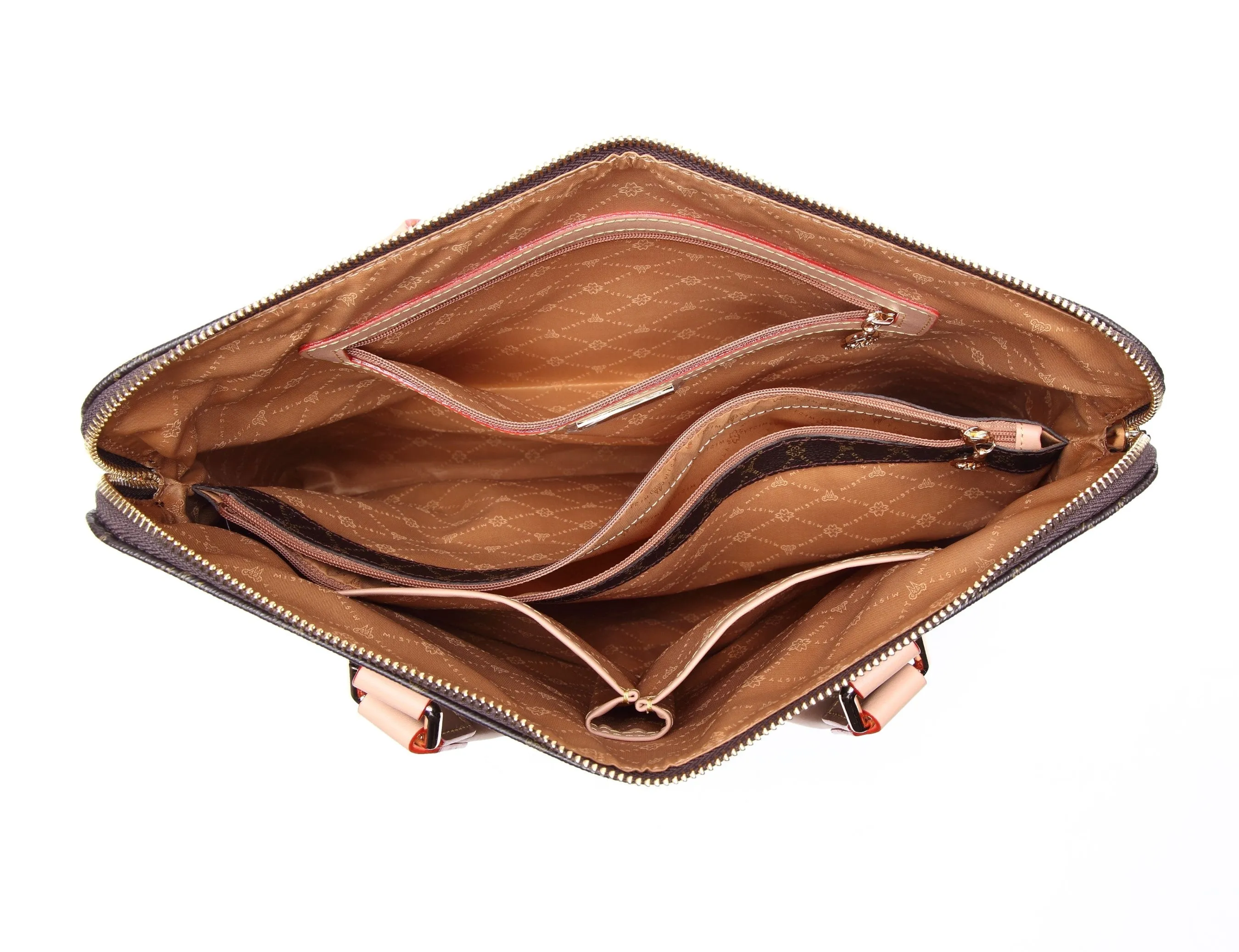 Misty Lexington Lady Leather Office Bag [MO8773-BN]