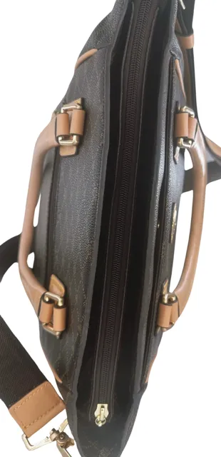 Misty Majestic Merveille Leather Handbag [MT8721-BN]