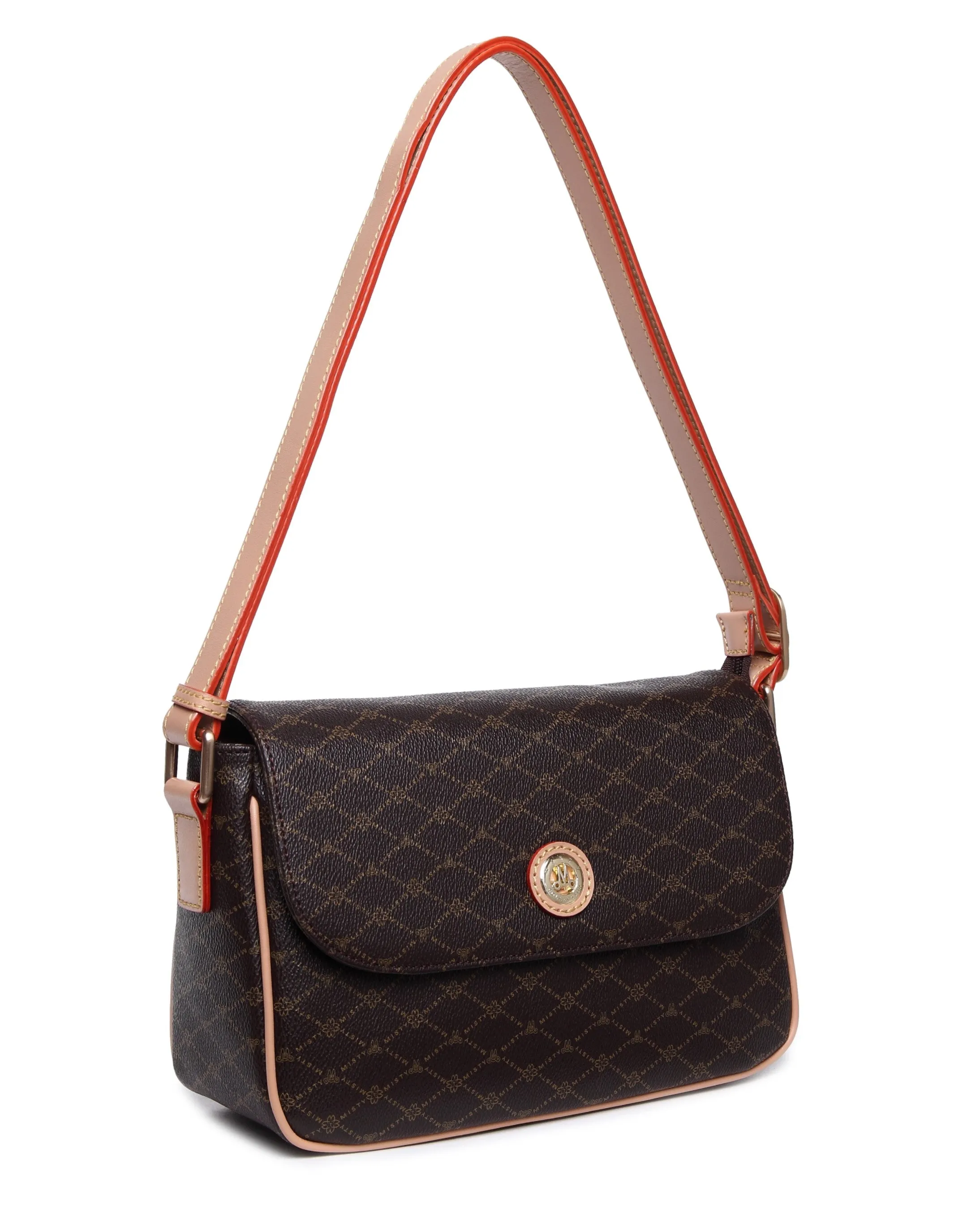 Misty Opulent Oasis Leather Crossbody Bag [MS8782-BN]