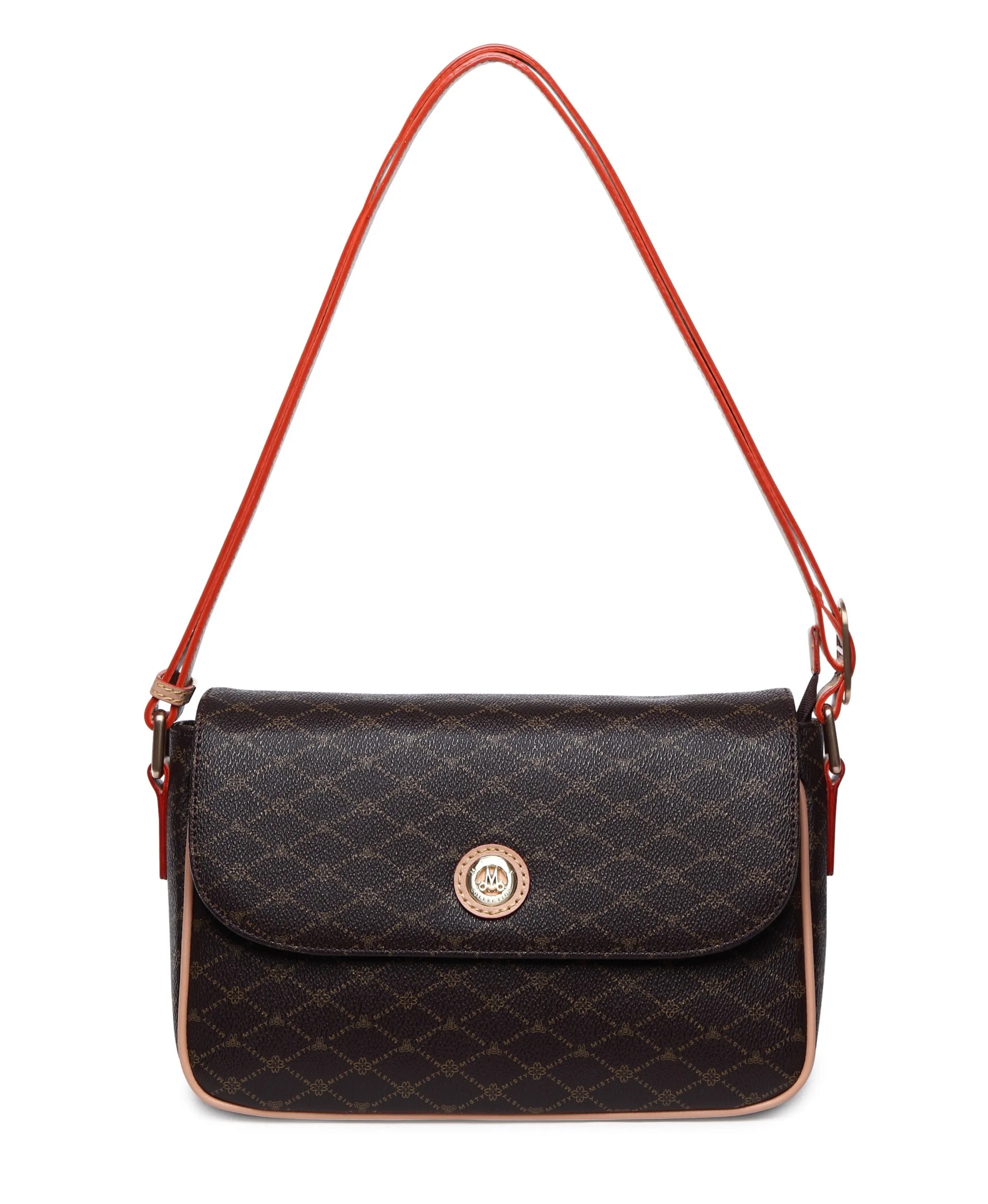 Misty Opulent Oasis Leather Crossbody Bag [MS8782-BN]