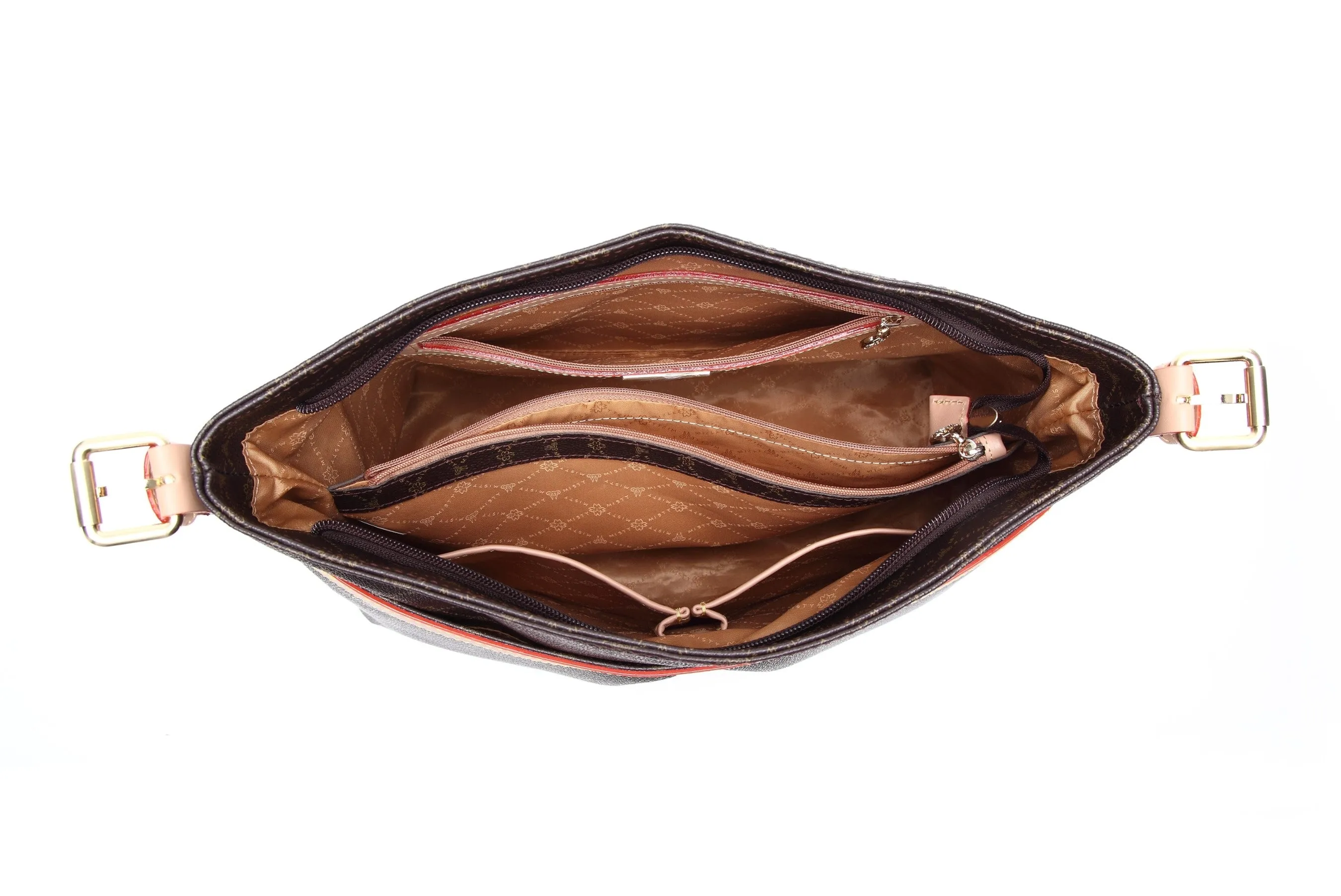 Misty Roaring Elegance Leather Purse [MP8781-BN]