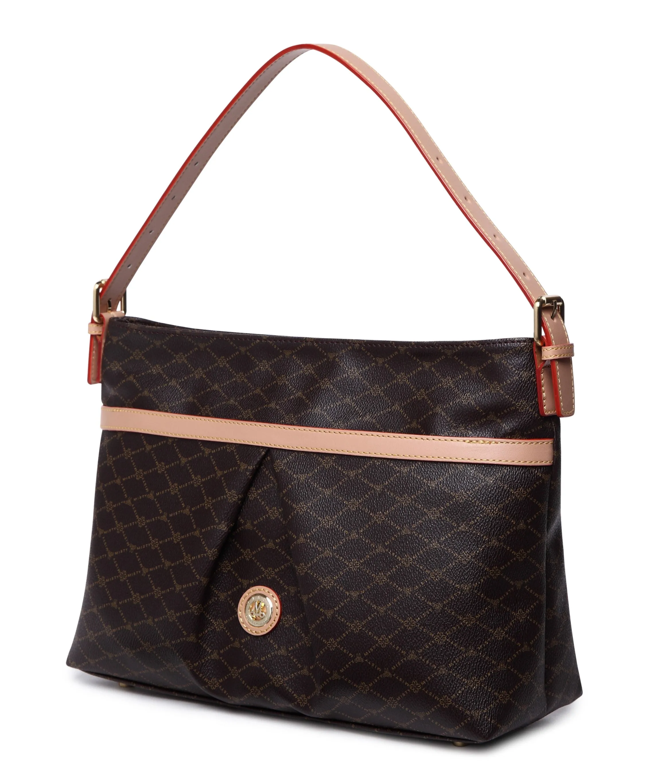 Misty Roaring Elegance Leather Purse [MP8781-BN]