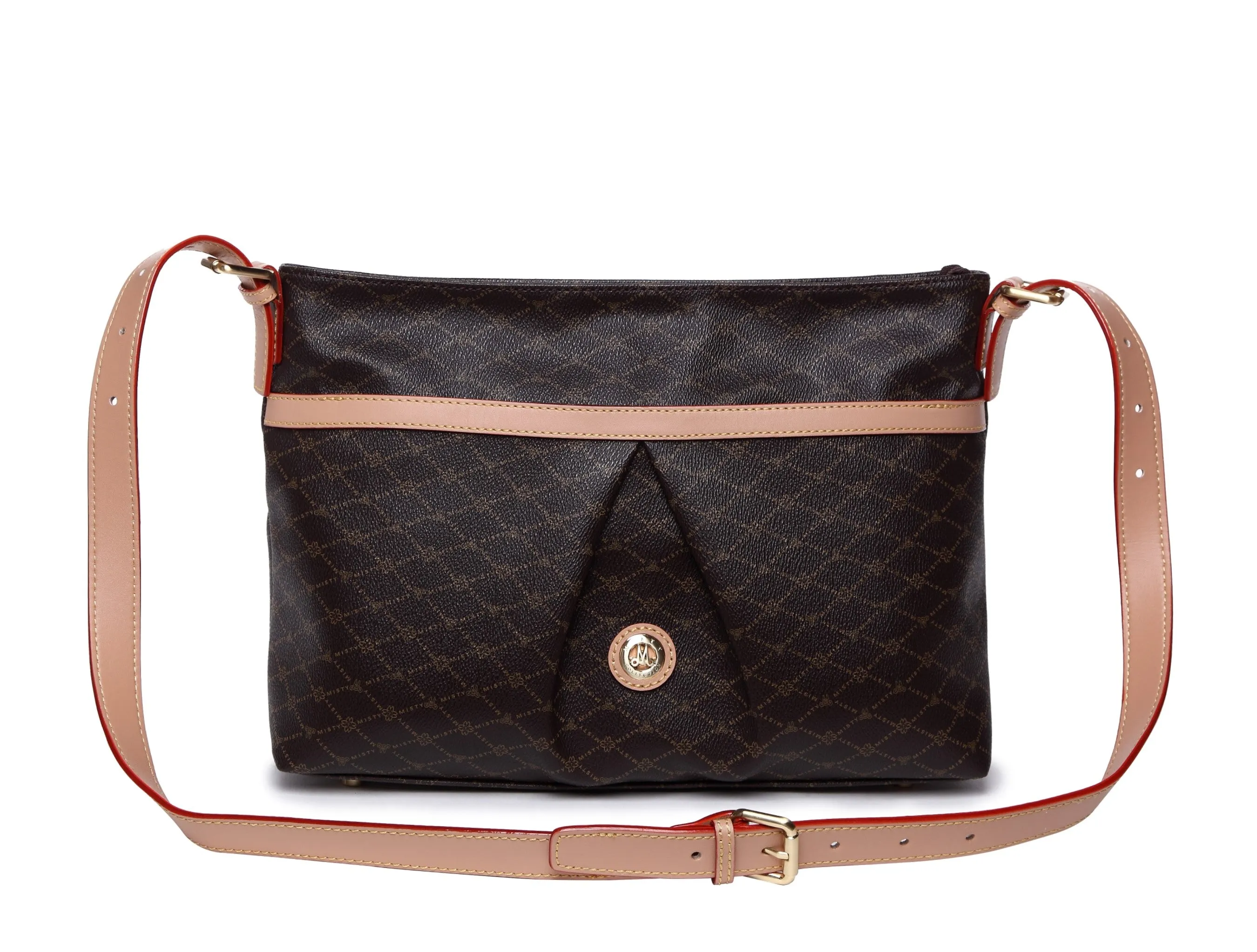 Misty Roaring Elegance Leather Purse [MP8781-BN]