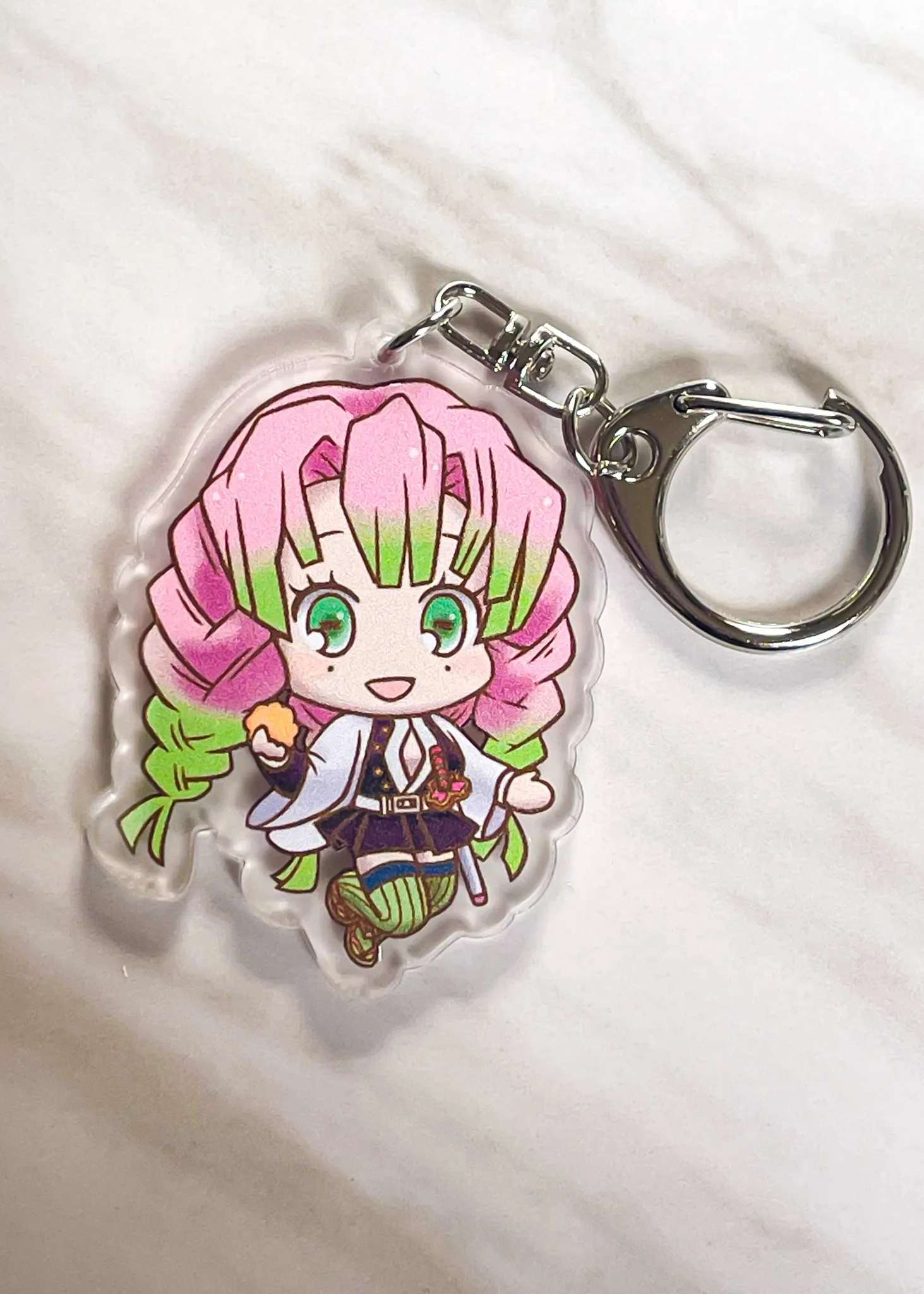 Mitsuri The Mochi Queen Keychain