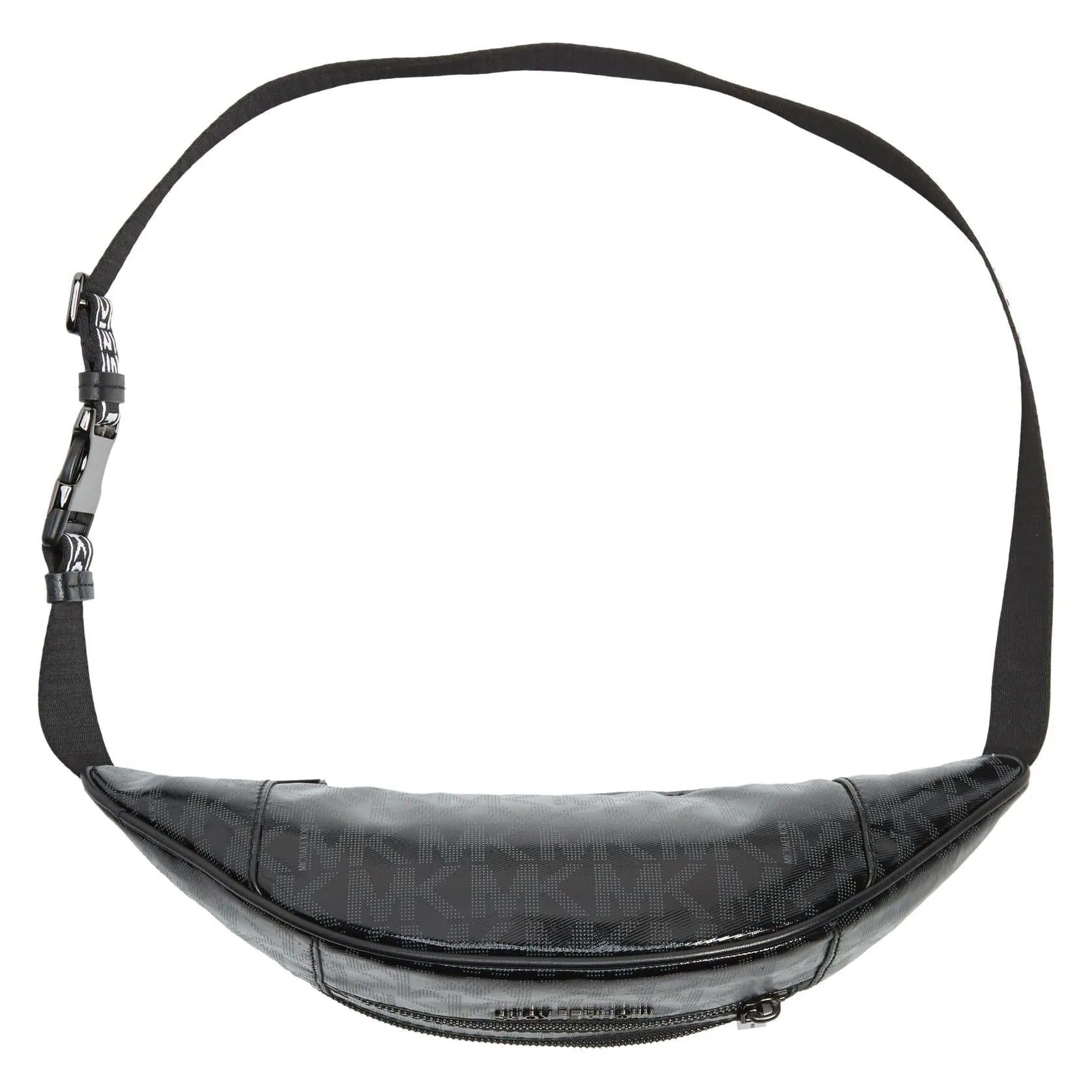 Mott Medium Belt Bag Black Leather Sport