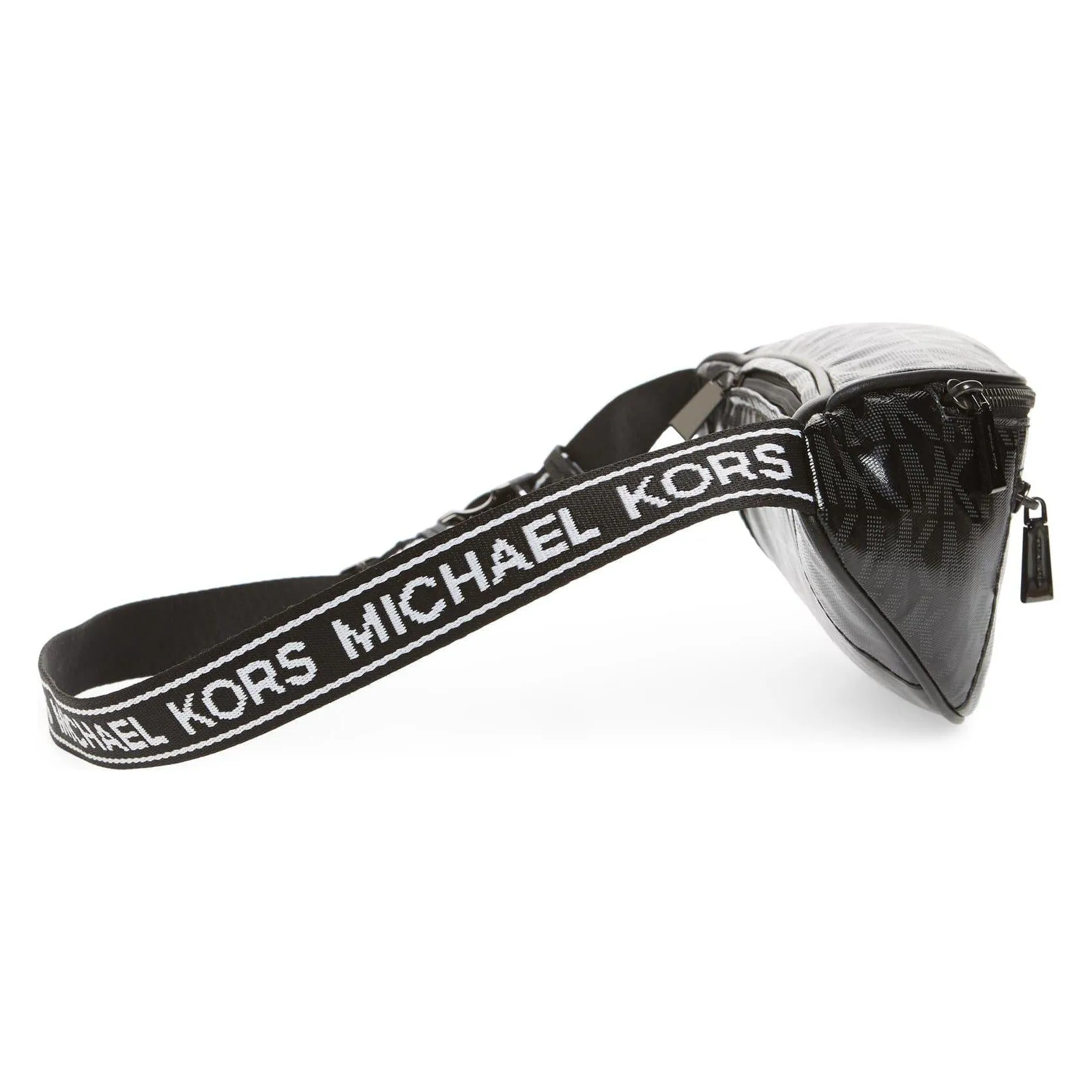 Mott Medium Belt Bag Black Leather Sport