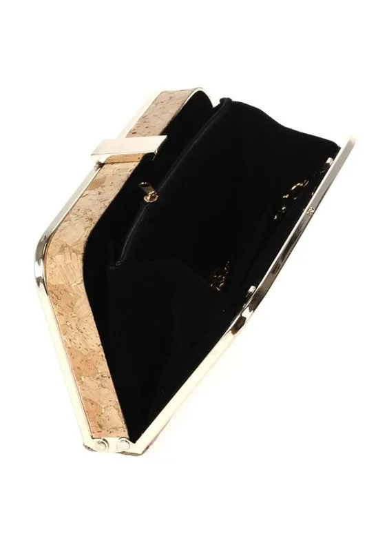 Multi Colored Cork Clutch