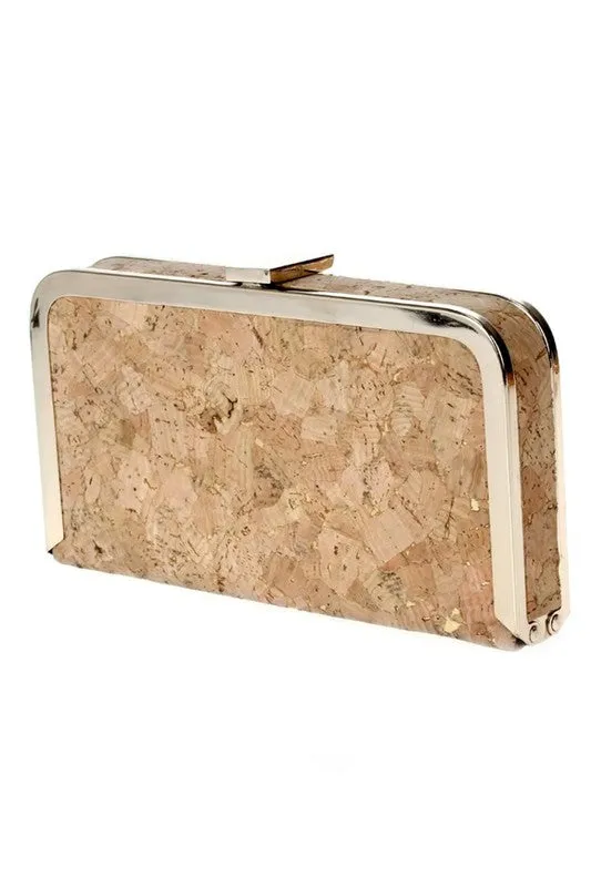 Multi Colored Cork Clutch
