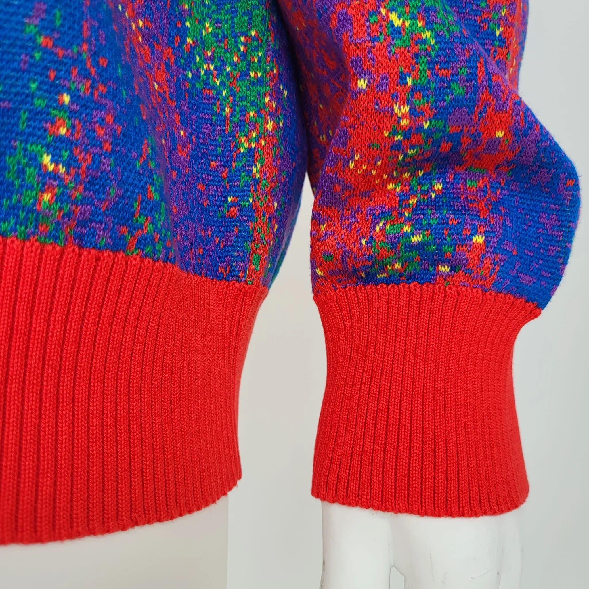 Muticolor LV Jacquard Crewneck