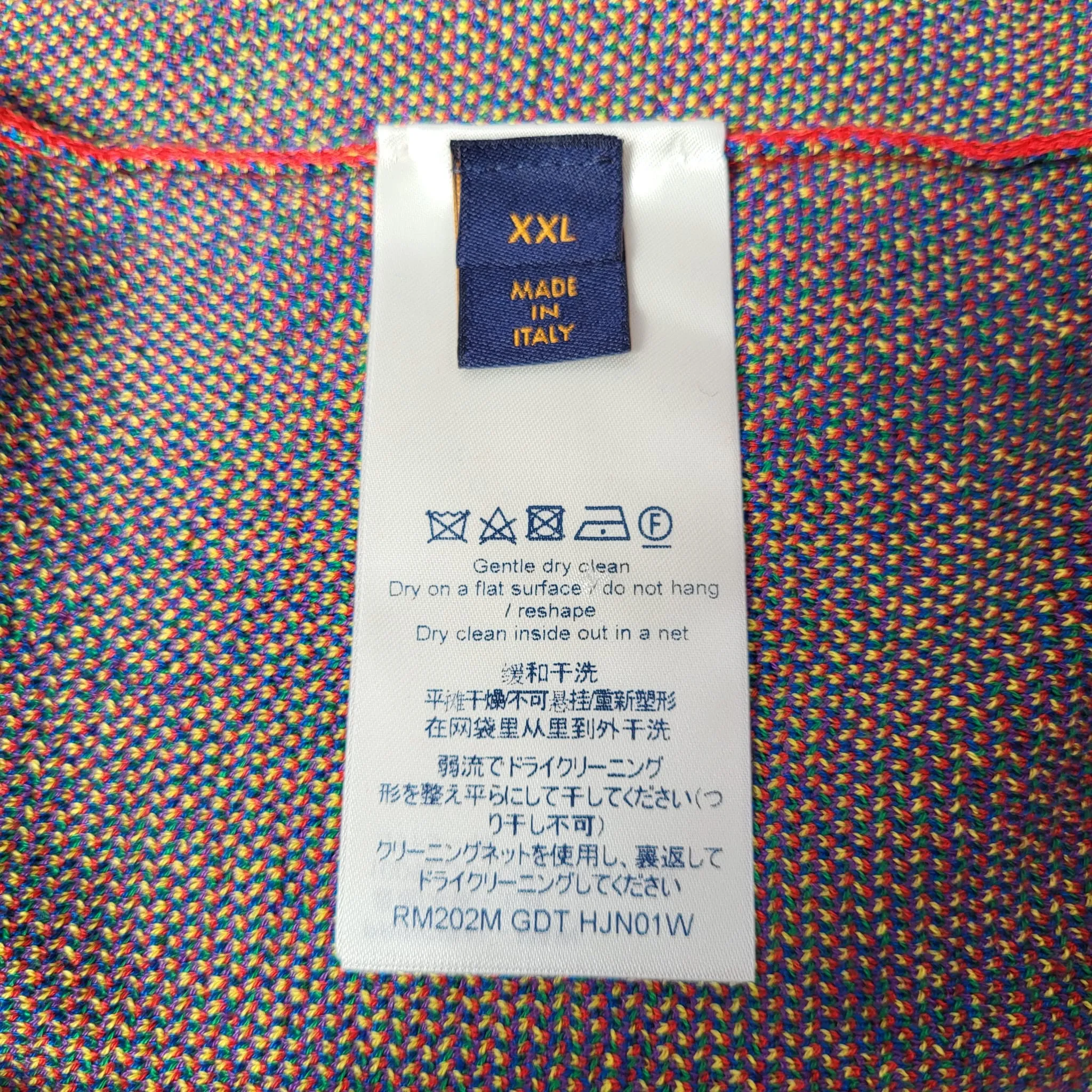 Muticolor LV Jacquard Crewneck