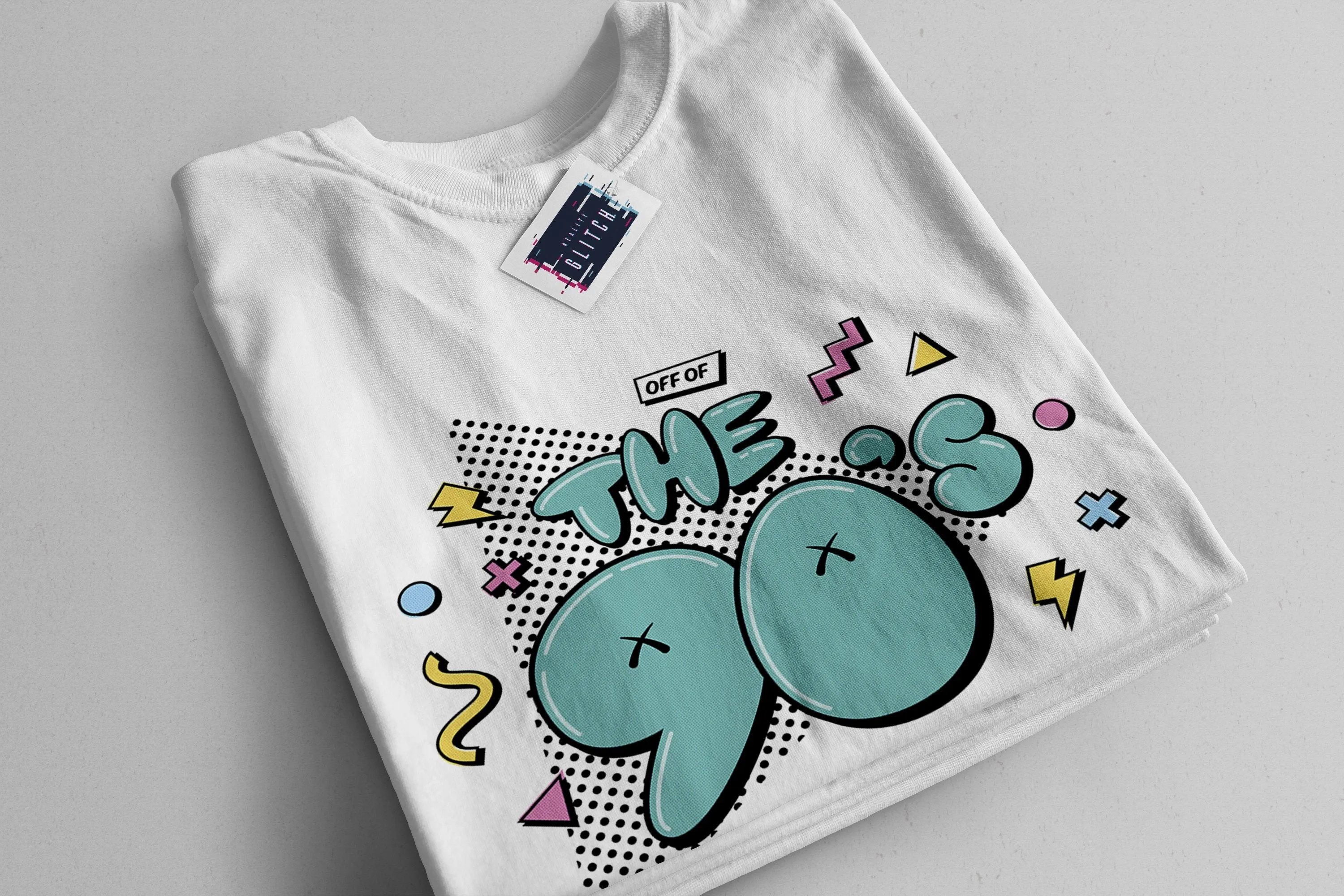 Off of the 90's Retro Design Mens T-Shirt