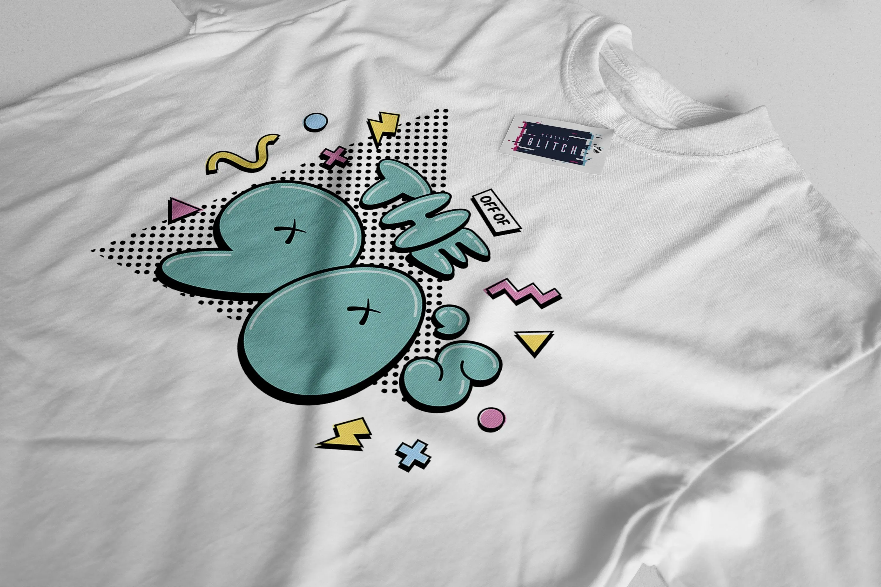 Off of the 90's Retro Design Mens T-Shirt