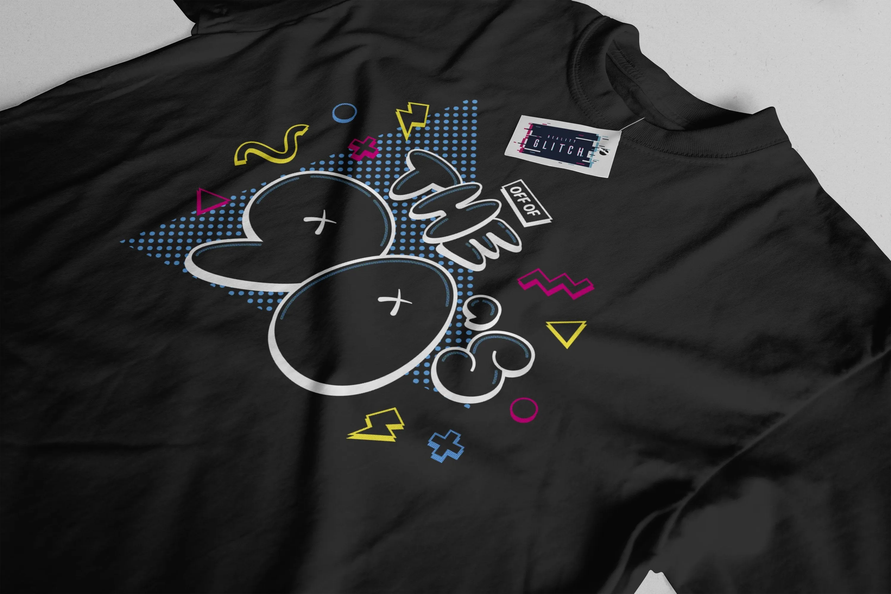 Off of the 90's Retro Design Mens T-Shirt