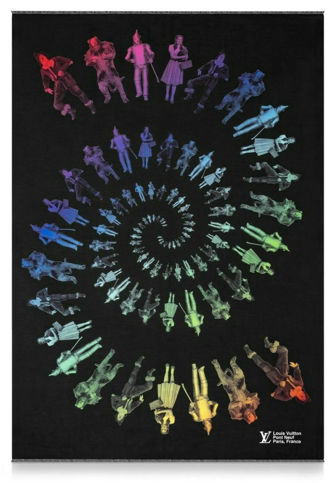 Oz Figures Scarf Virgil Abloh Limited Edition
