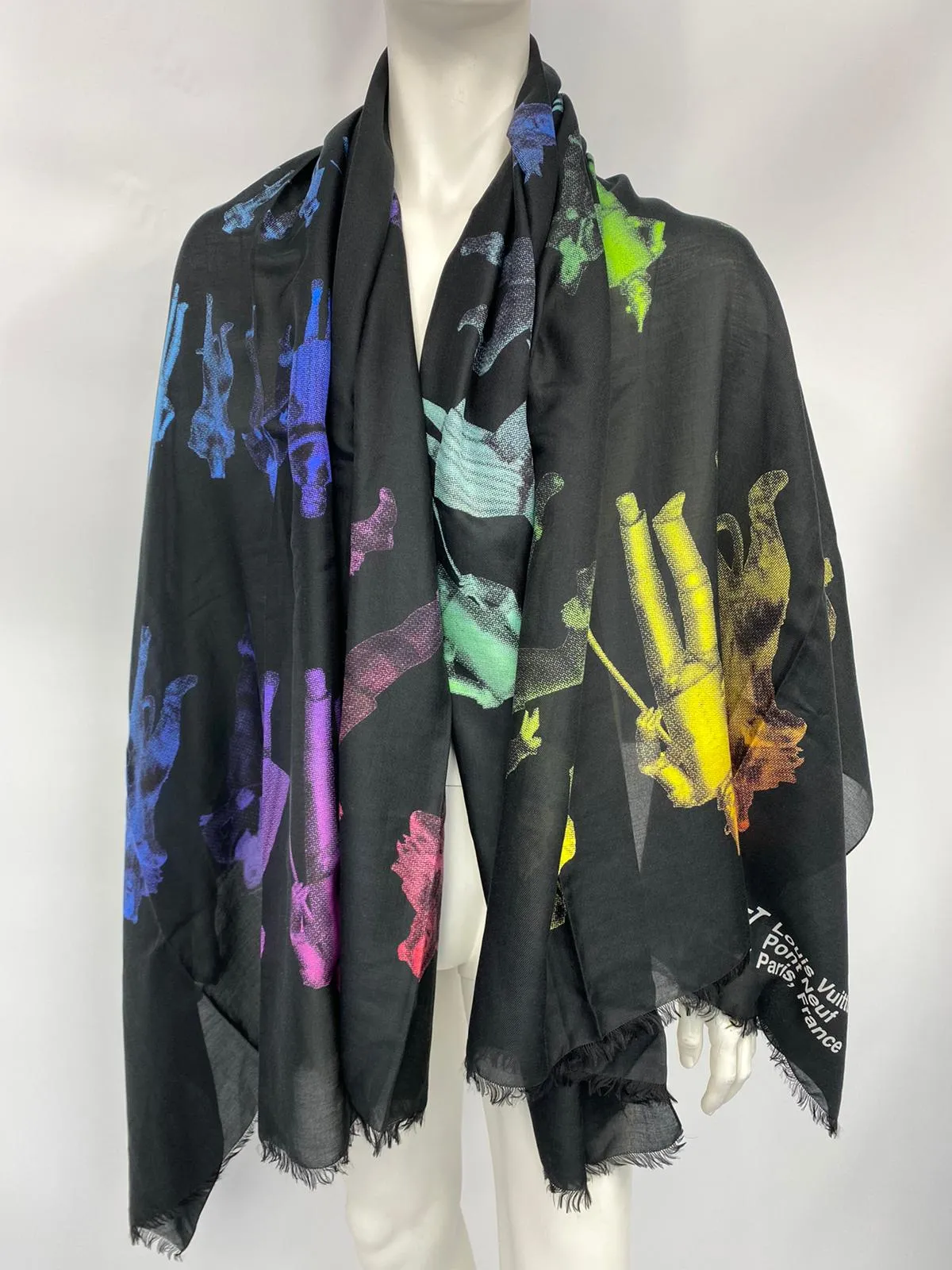 Oz Figures Scarf Virgil Abloh Limited Edition