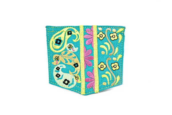 Paisley Pattern Sticky Pocket Patch 4.50" x 4.20" - 1 Piece