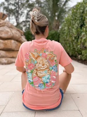 Pastel Bunny Short Sleeve Tee by Simply Southern