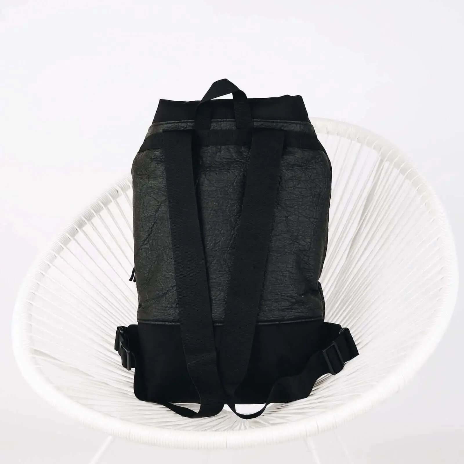 Pinatex Buckle-on vegan backpack by Eve   Adis