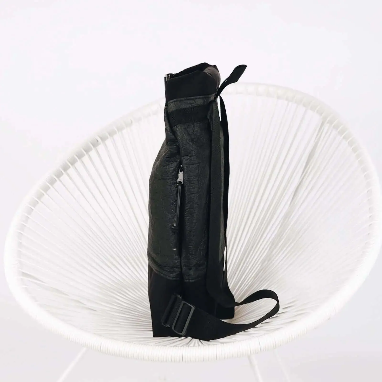 Pinatex Buckle-on vegan backpack by Eve   Adis