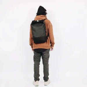 Pinatex Buckle-on vegan backpack by Eve   Adis