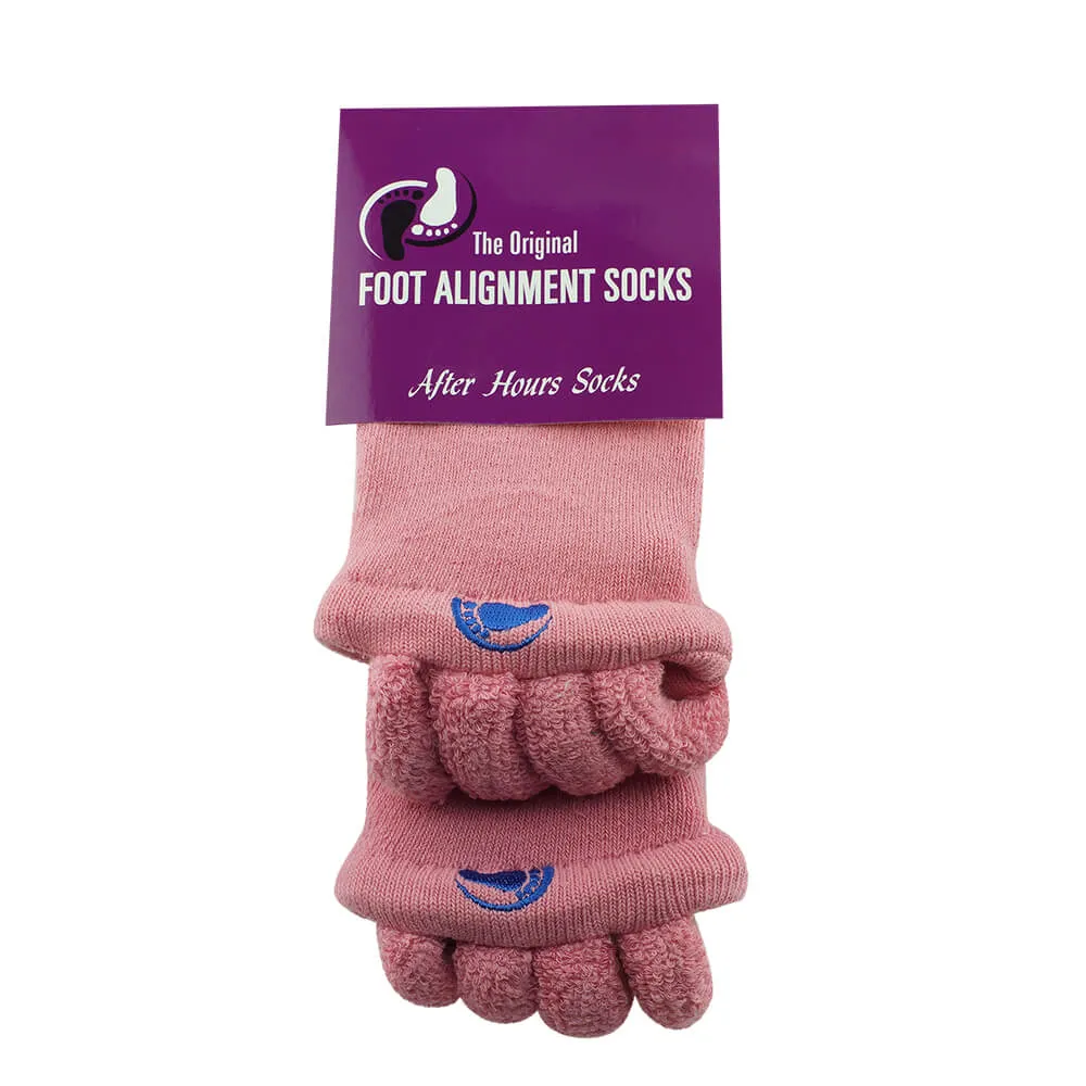 Pink Foot Alignment Socks