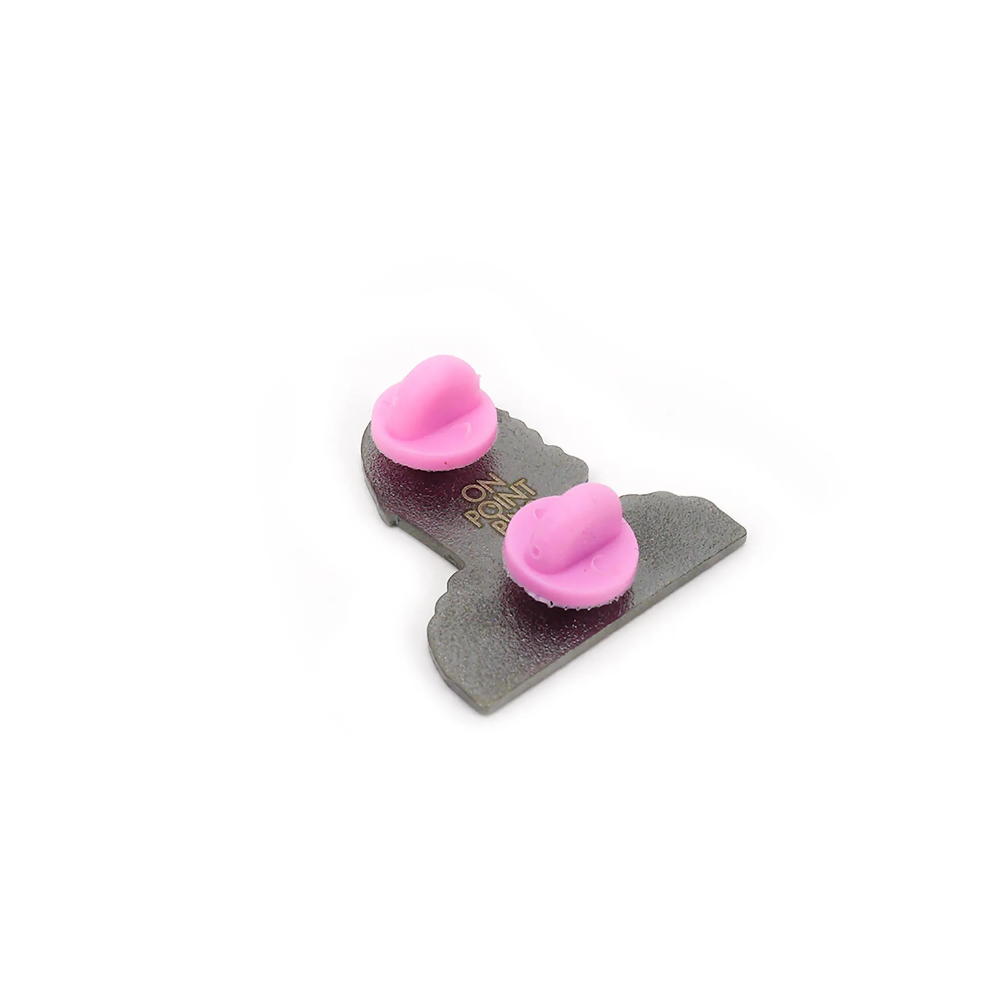 Pink Rubber Clutches (Backings Clasp) for Enamel Pin Back | Pack of 20