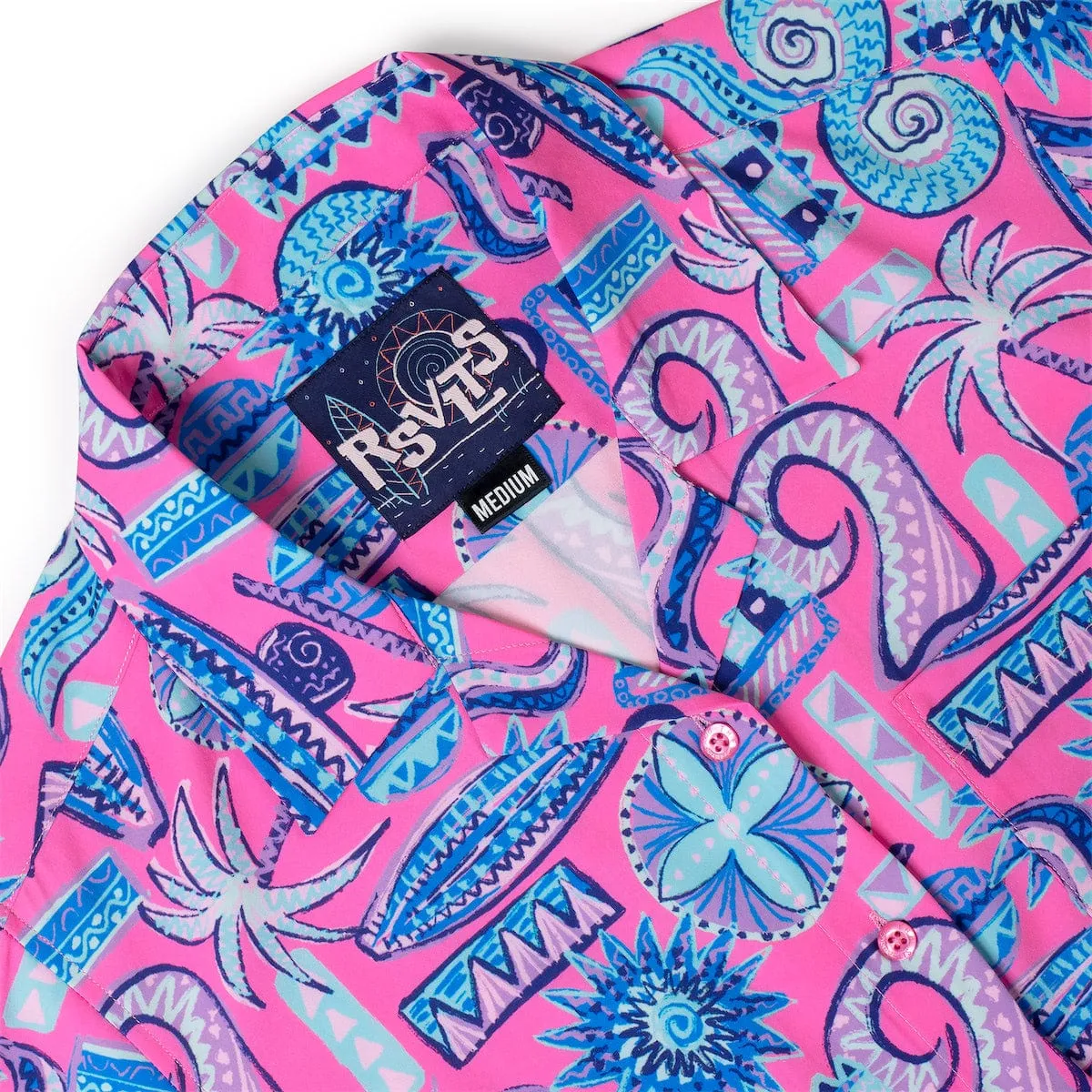 Pink Sand Beach – Women's KUNUFLEX Short Sleeve Shirt