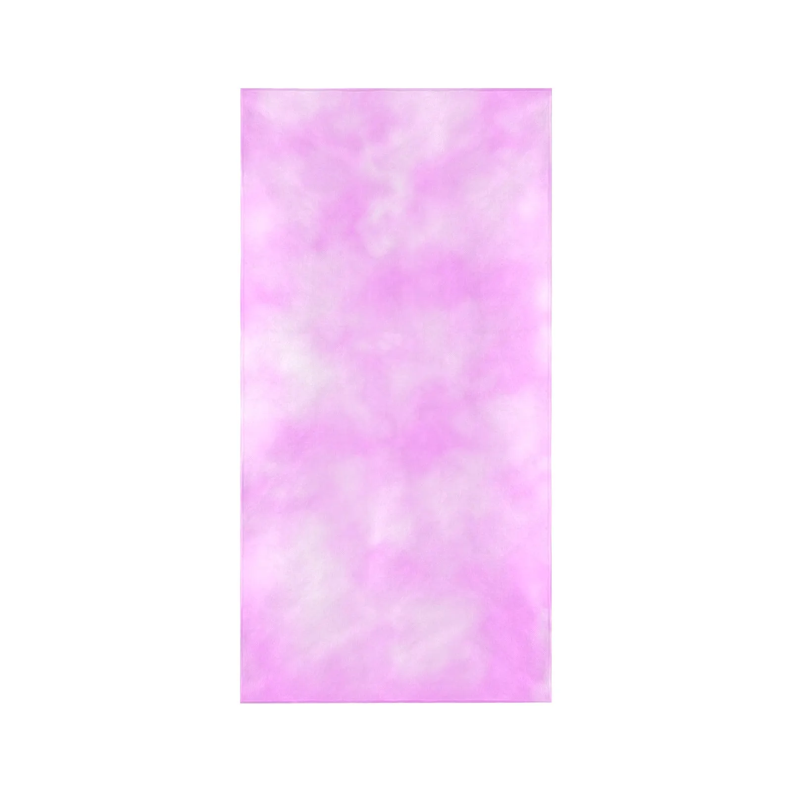 Pink Tie Dye Beach Towel Made In USA
