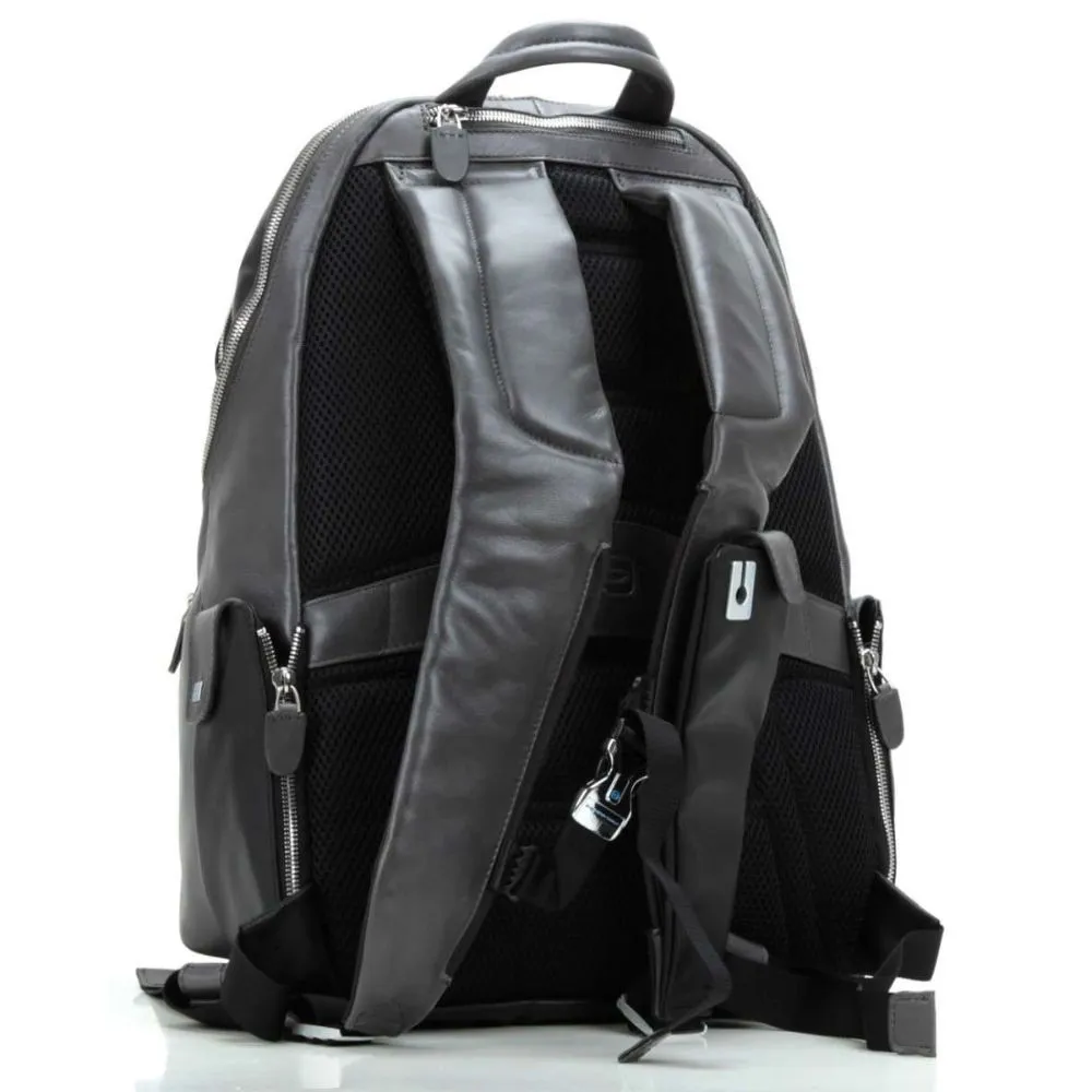 Piquadro Coleos 13" Laptop Backpack Black Blacksize Small