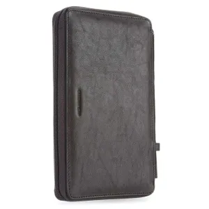 Piquadro Square 9" Organizer Brown Brownsize Small